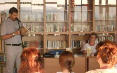 ПРОМОЦИЈА НА КНИГАТА „ПОД СЕНКАТА НА БРЕЗАТА“ ОД НАДА АЛЕКСОСКА