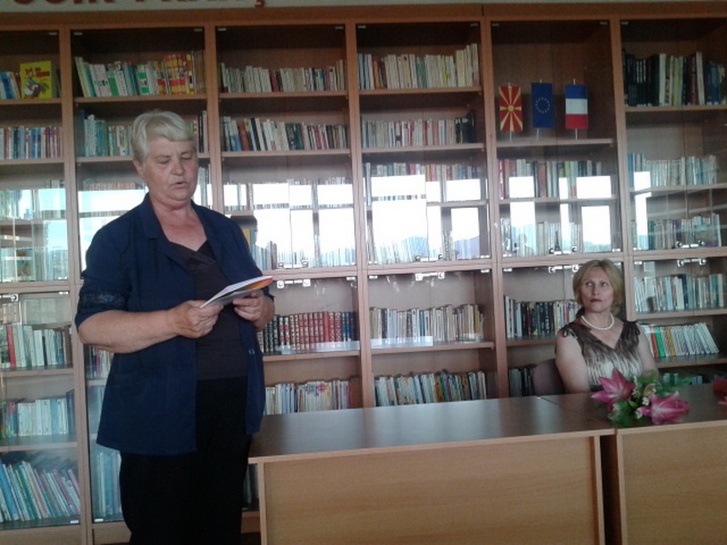 ПРОМОЦИЈА НА КНИГАТА „ФАКЕЛ ВЕЧНО ШТО ЌЕ СВЕТИ“ ОД МАРИНА СТОЈАНОВА