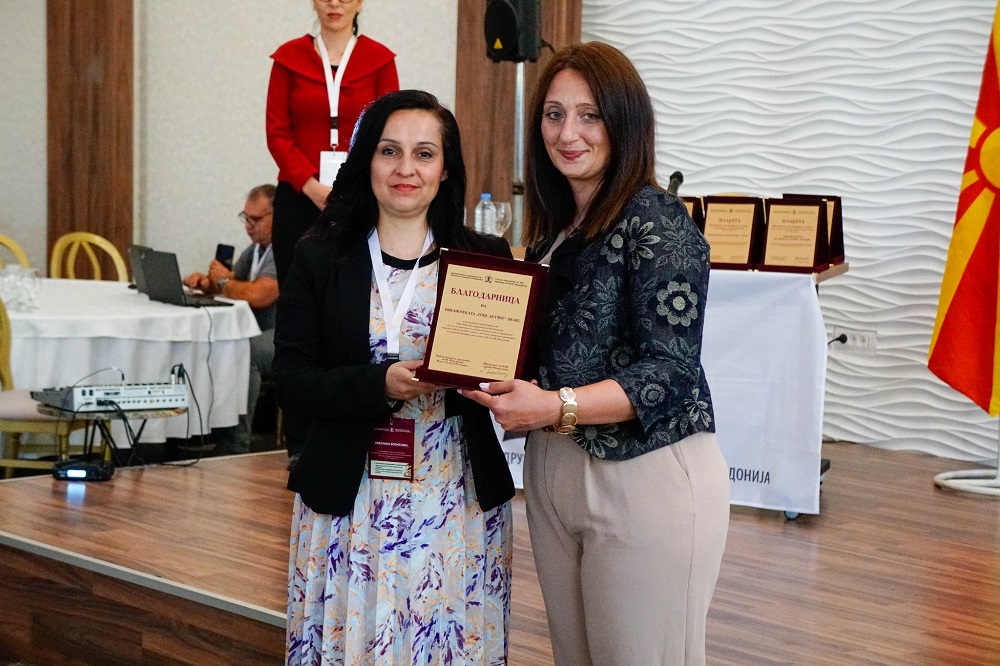 Локалната библиотека „Гоце Делчев”  Велес добитник на наградата „Библиотека на годината” за 2024 година