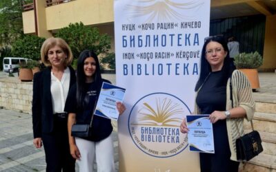 Локалната библиотека „Гоце Делчев“ Велес учествуваше на Републичкиот натпревар ,,Млади библиотекари”