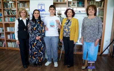 Александар Пановски победник на Општинскиот натпревар „Млади библиотекари 2026“