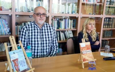 Средба за книгата, вистината и авторството, ученици разговараа со Огнен Неделковски и Соња Алексоска-Неделковска