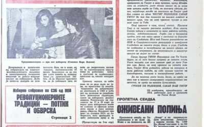 „Вардарски глас “ Април 1978